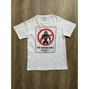 Vintage Y2K District 9 Movie Promo For Humans Only Sci Fi Film Art Medium